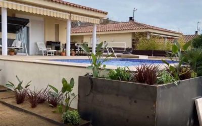 Construcción de piscina y jardín en Riera de Gaiá Tarragona