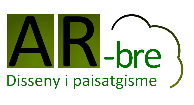 Logo de la empresa de jardinería AR-bre Disseny i paisatgisme.